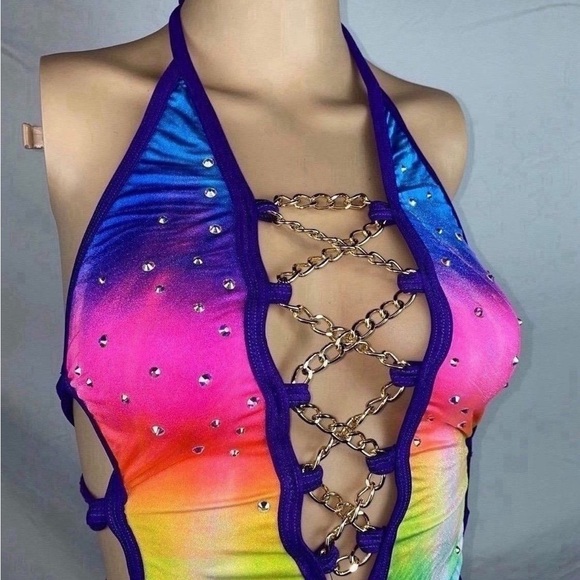 NEW exotic lingerie bodysuit - Picture 2 of 10